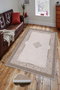 Conceptum Hmnt631 Alfombra para Pasillo 80 x 150 cm, 100% Poliéster, Impresión Digital 3D, Antibacteriana y Antideslizante